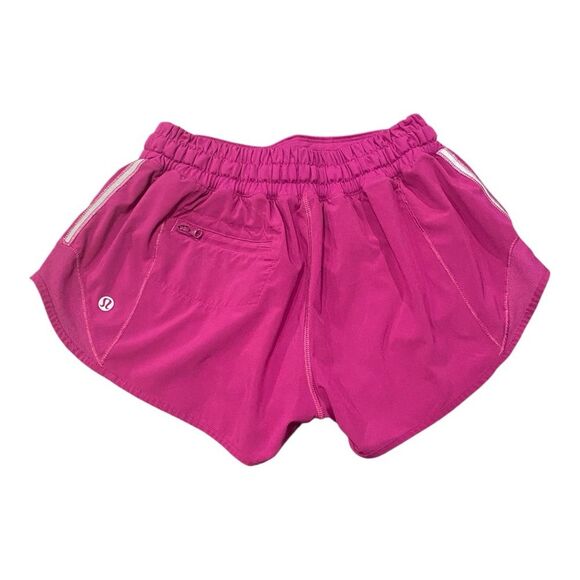 Lululemon Hotty Hot Shorts Deep Fuschia Size 4 - Picture 7 of 11